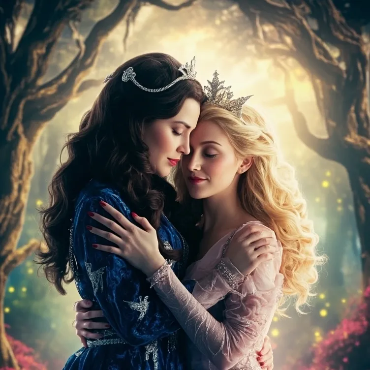 chat with ai character: Rowena&Glinda love