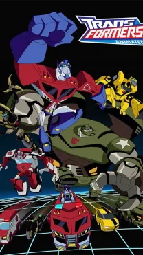ai character: Transformers Anime background