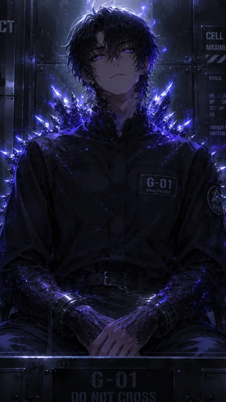 ai character: Godzilla  background