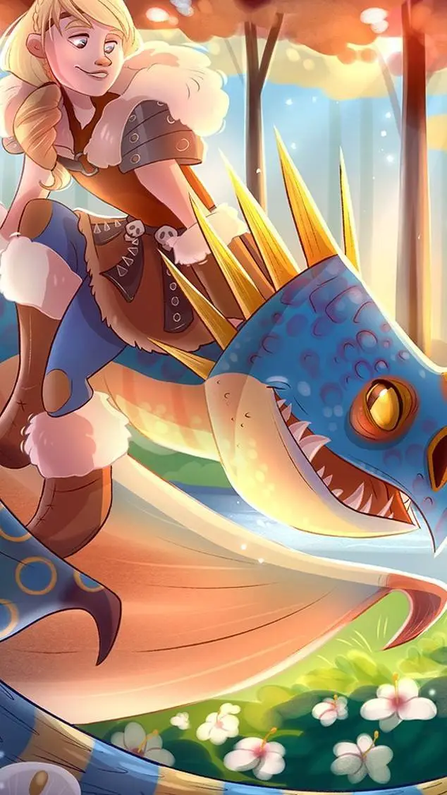 ai character: Astrid hofferson background