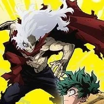 chat with ai character: shigaraki vs deku