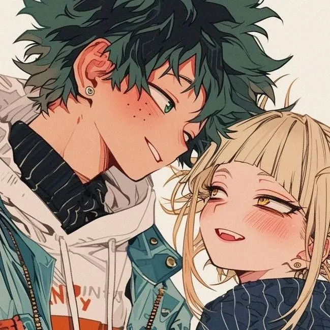 chat with ai character: deku x toga
