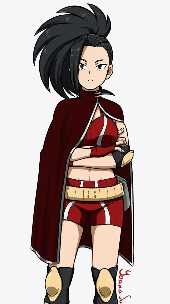 ai character: momo background