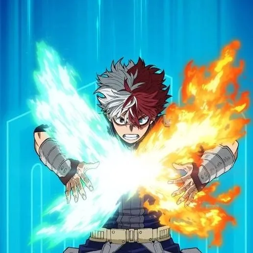 chat with ai character: shoto todoroki