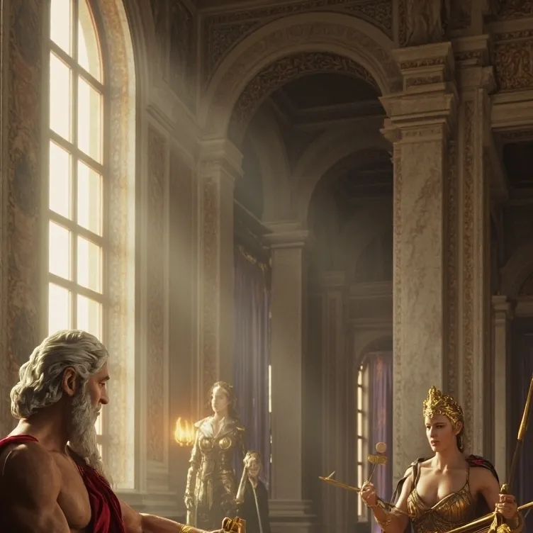 chat with ai character: Greek gods x home