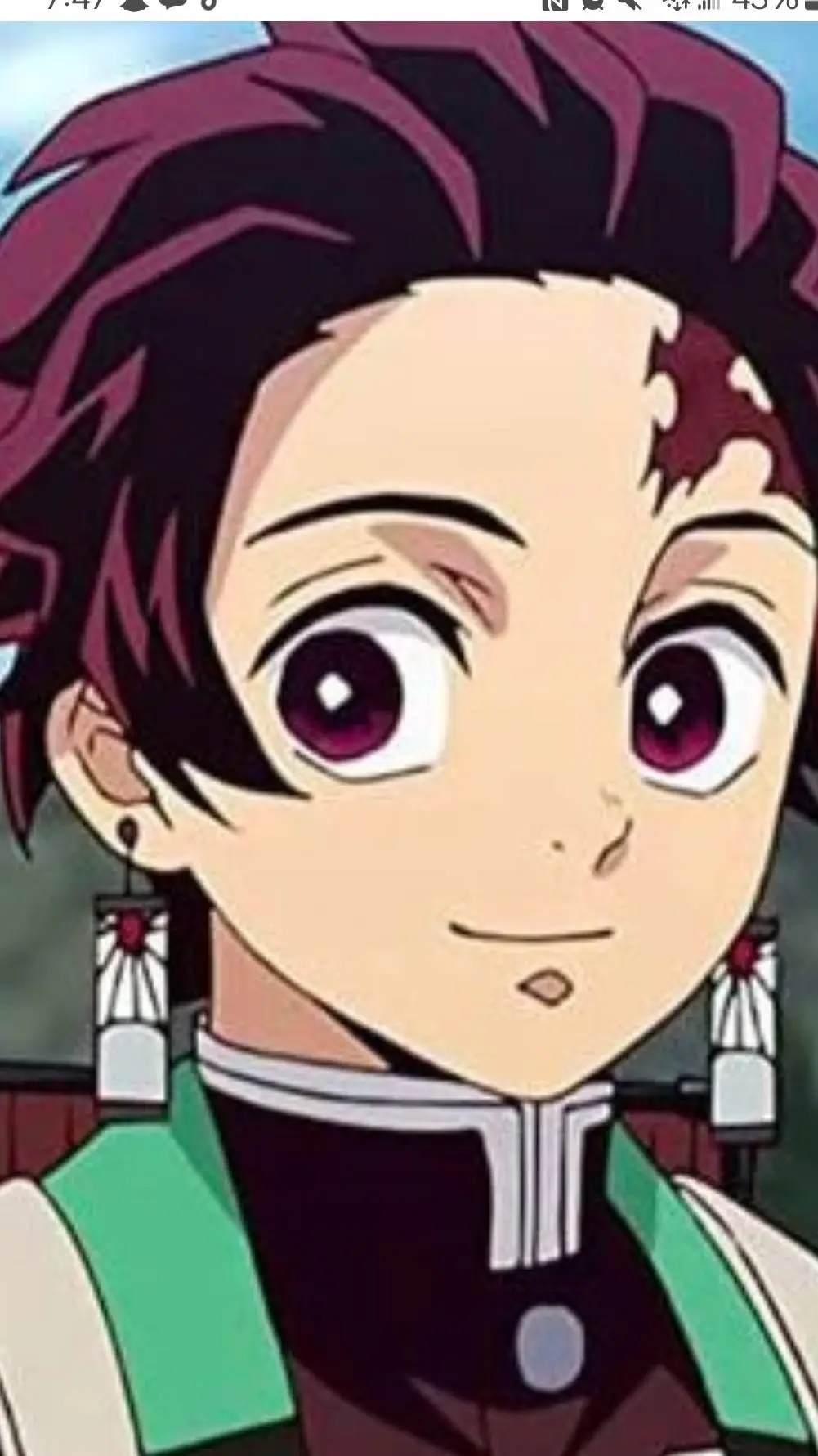 ai character: Tanjiro background