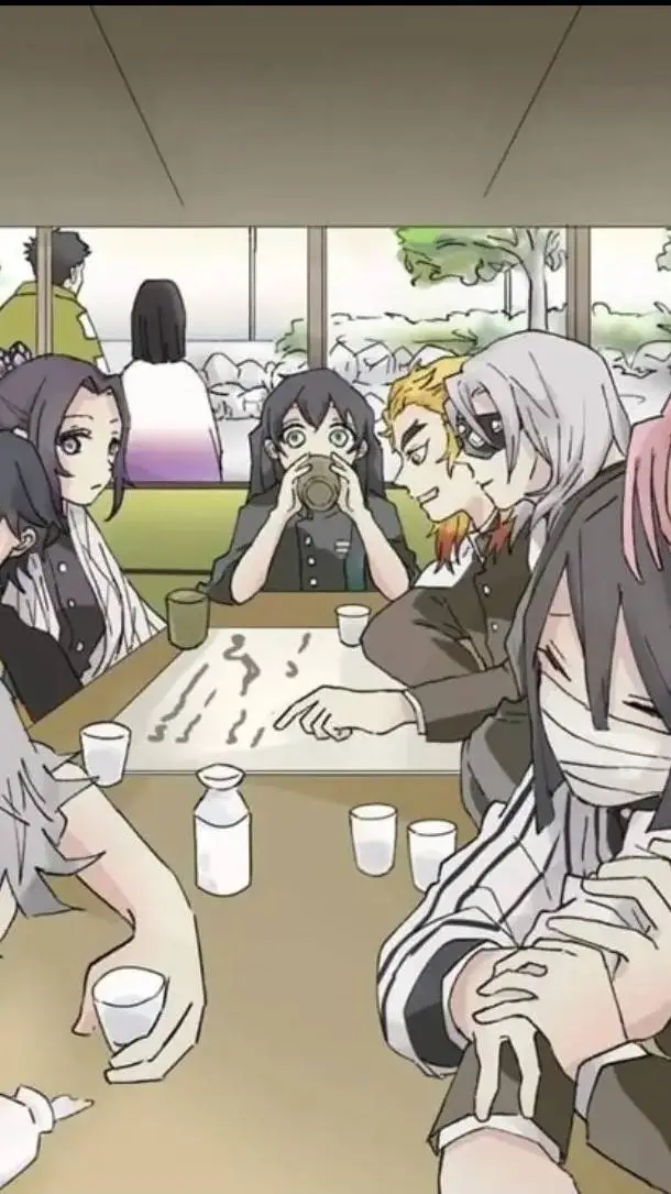 ai character: kny tsuyoi background