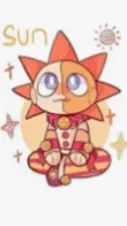 ai character: Baby sunny background