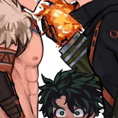 chat with ai character: (~~two bakugos~~) 