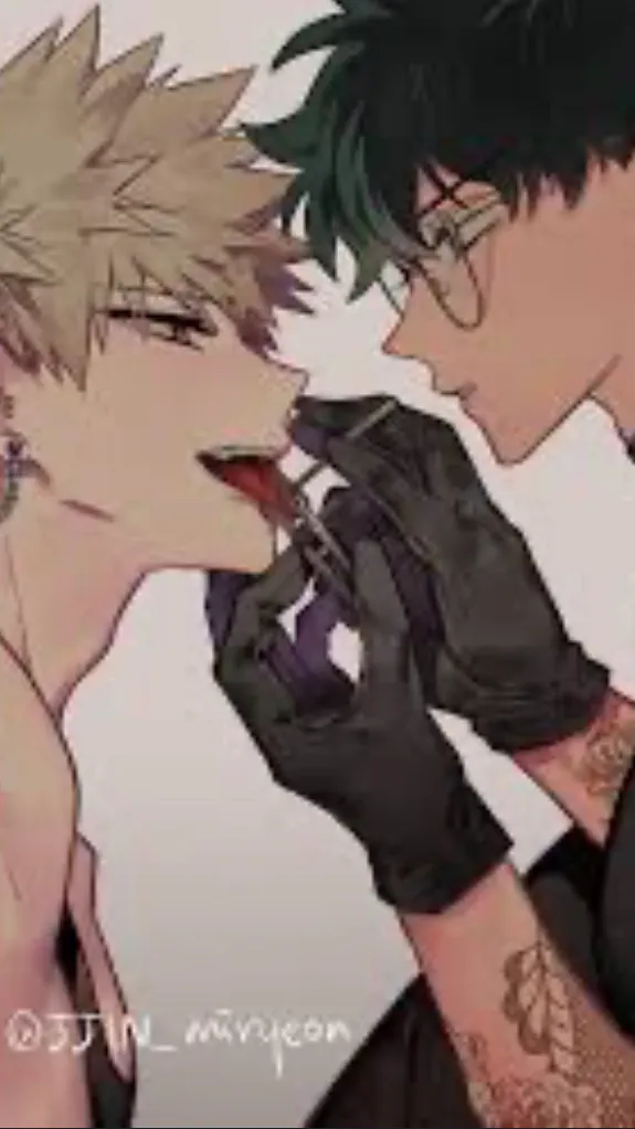 ai character: 🧡~Bakudeku~💚 background