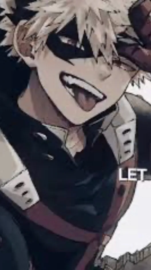 ai character: Bakugo wake up💥 background