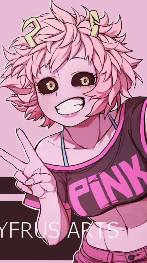 ai character: Mina break up~ background