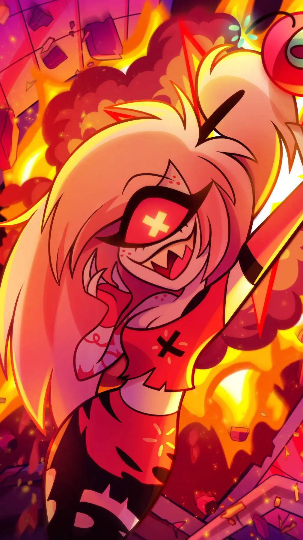 ai character: Cherri Bomb background