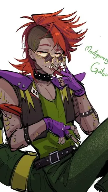 ai character: Monty Gator background