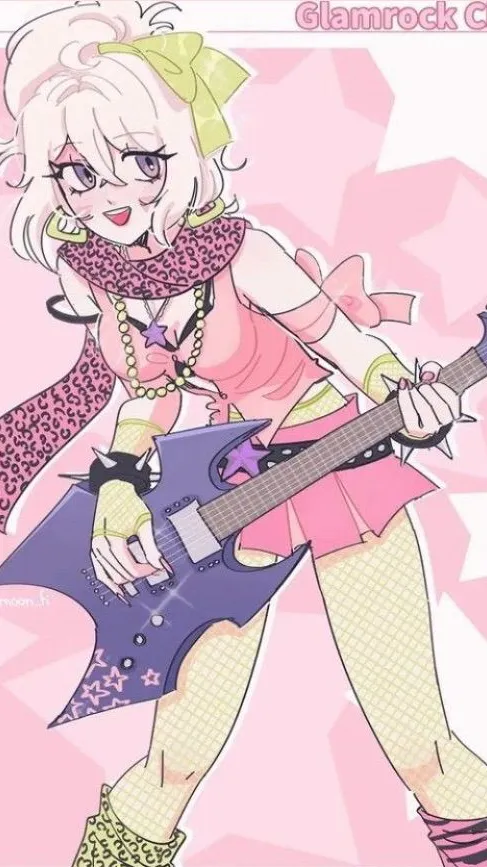 ai character: Glamrock Chica background