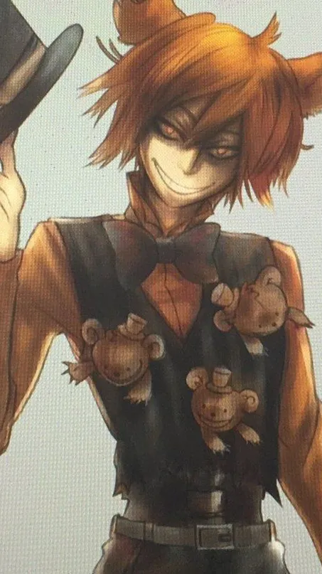 ai character: Nightmare Freddy background