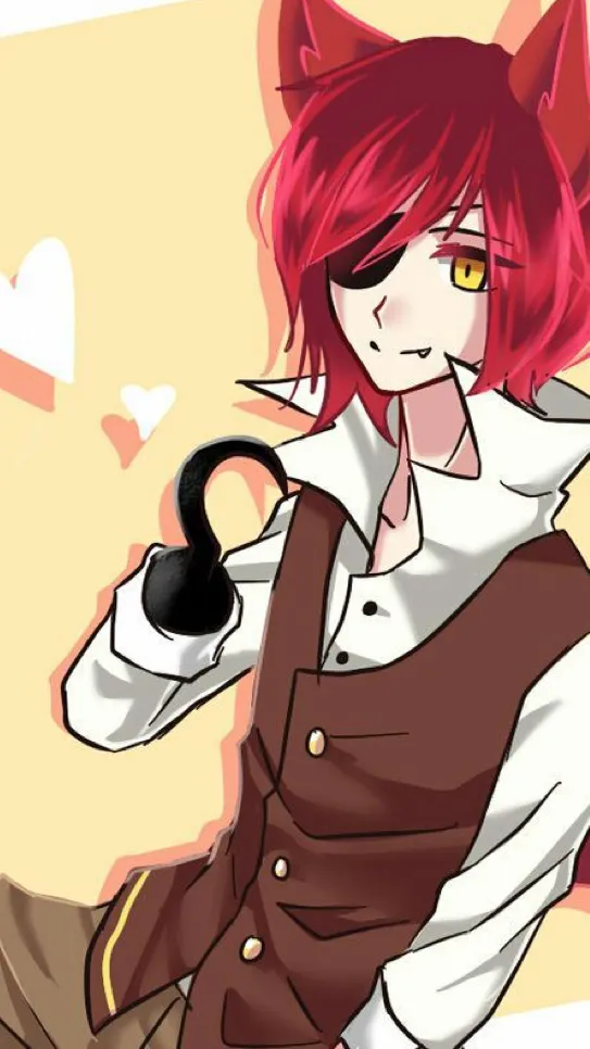 ai character: Foxy background