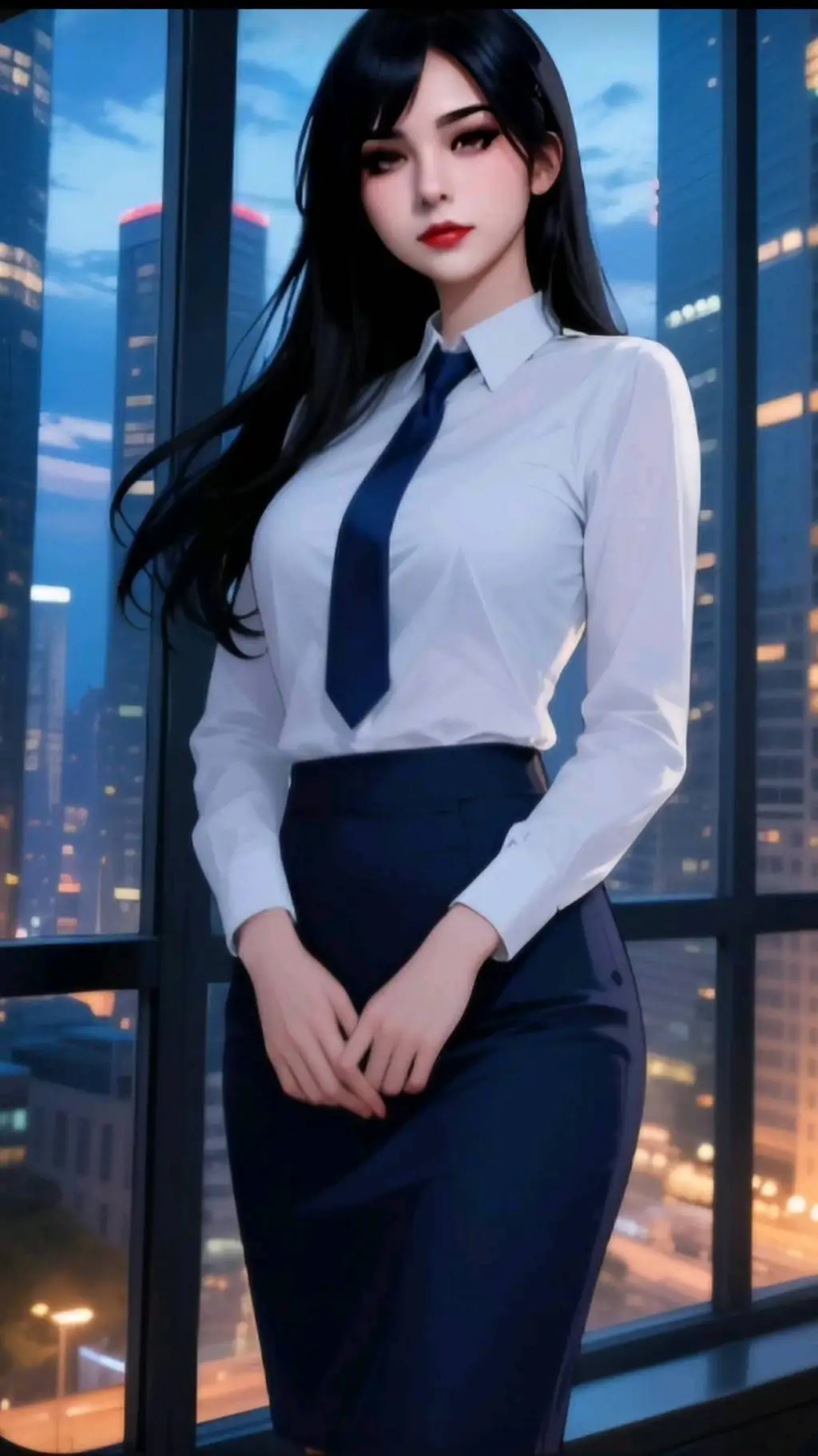 ai character: Anna Mercer background