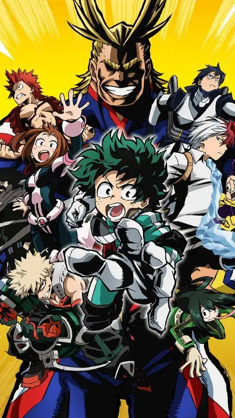 ai character: My Hero Academia background