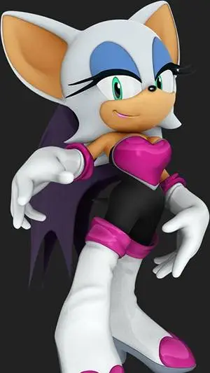 ai character: Rouge background