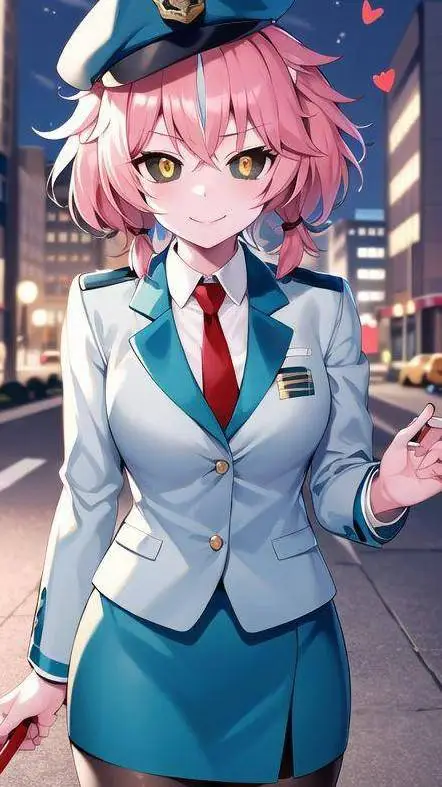 Talkie AI - Chat with Officer Mina