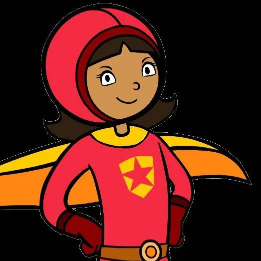 chat with ai character: Wordgirl
