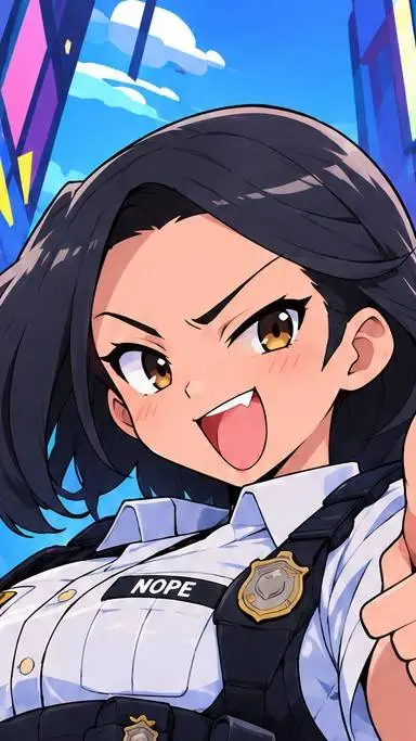 Talkie AI - Chat with Cop Yaoyorozu
