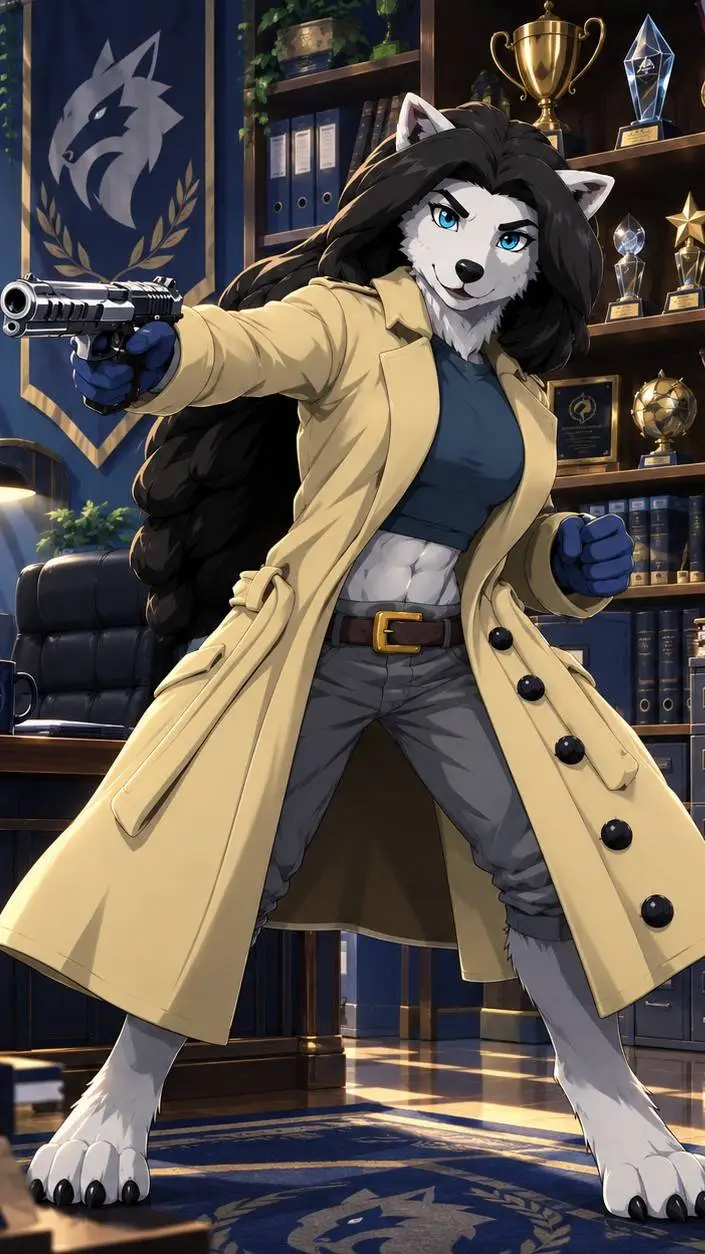 ai character: Inspector Wolf background