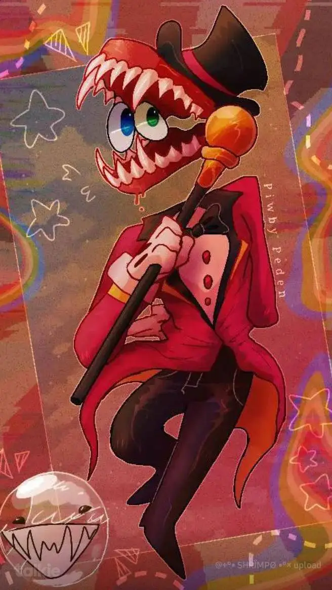 ai character: Caine  background