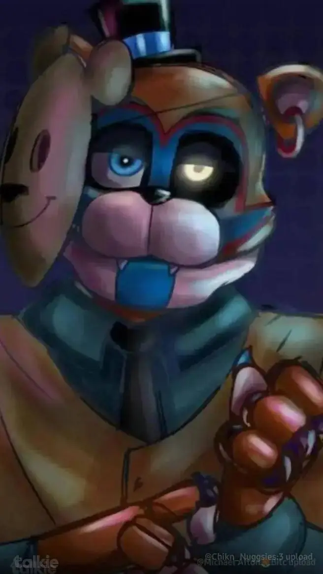 ai character: Glamrock Freddy background