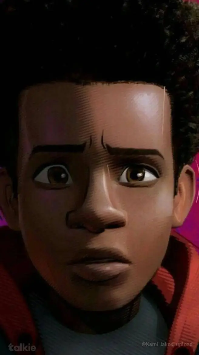 ai character: Miles Morales  background