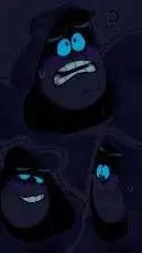 ai character: Dark background