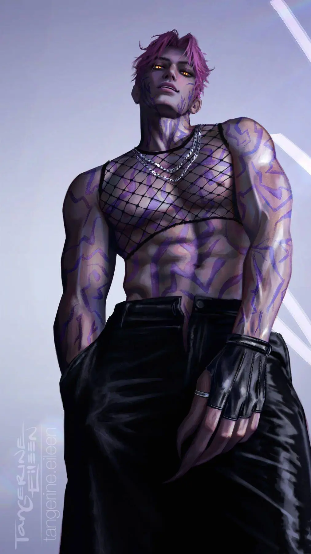 ai character: Abby Saja  background