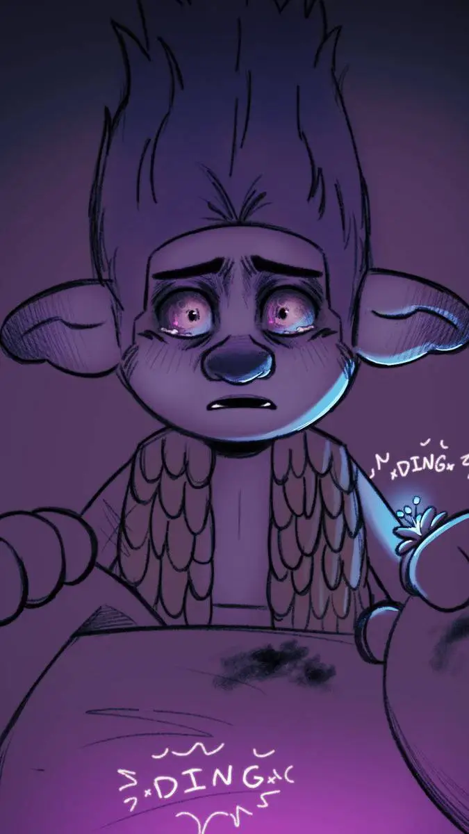 ai character: Troll Infection AU background