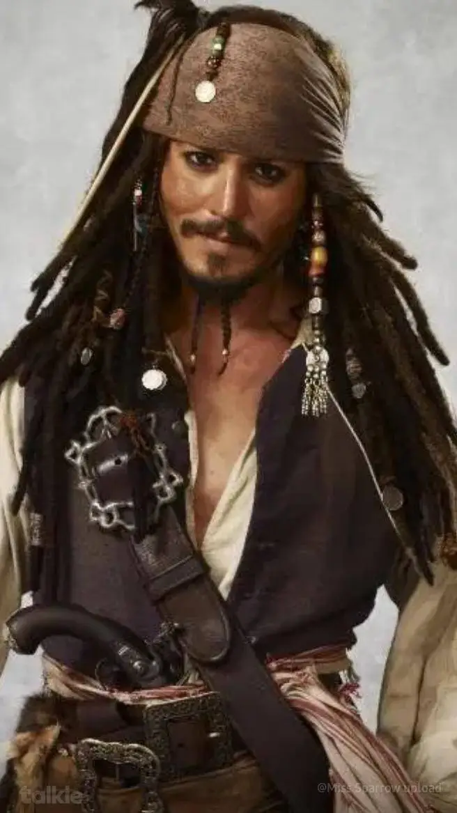 ai character: Cp'n jack sparrow background