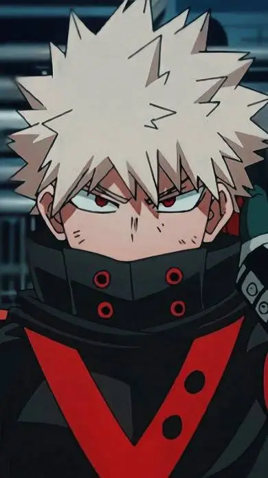 ai character: Bakugo Katsuki background