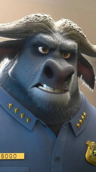 ai character: Chief Bogo background