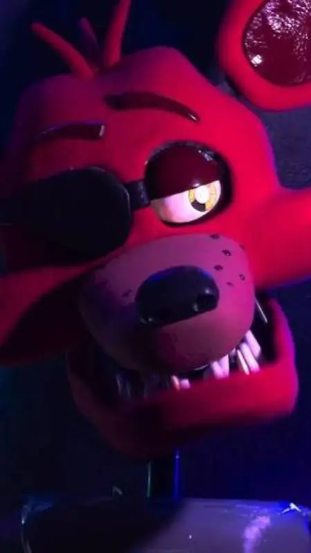 ai character: Foxy background