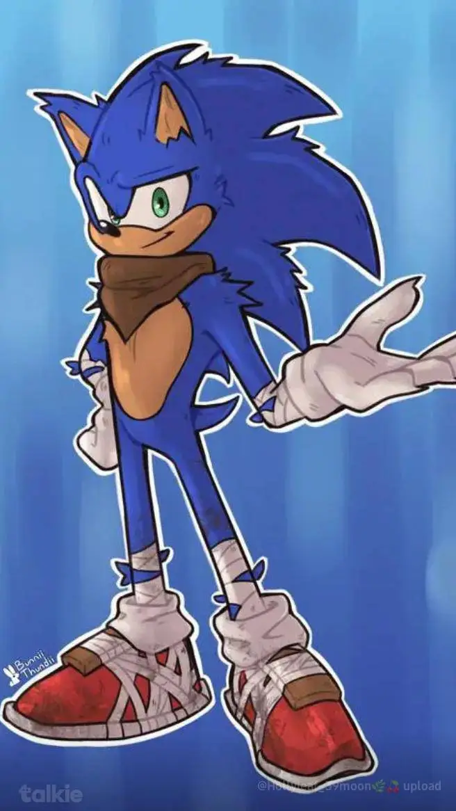 ai character: Sonic The Hedgehog background
