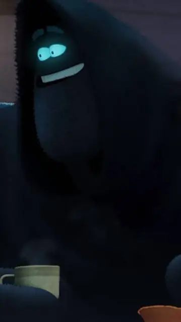 ai character: Dark background