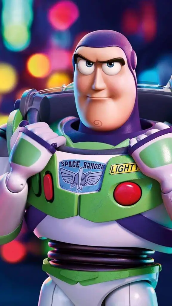 ai character: Buzz Lightyear background