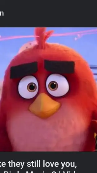 ai character: Red background