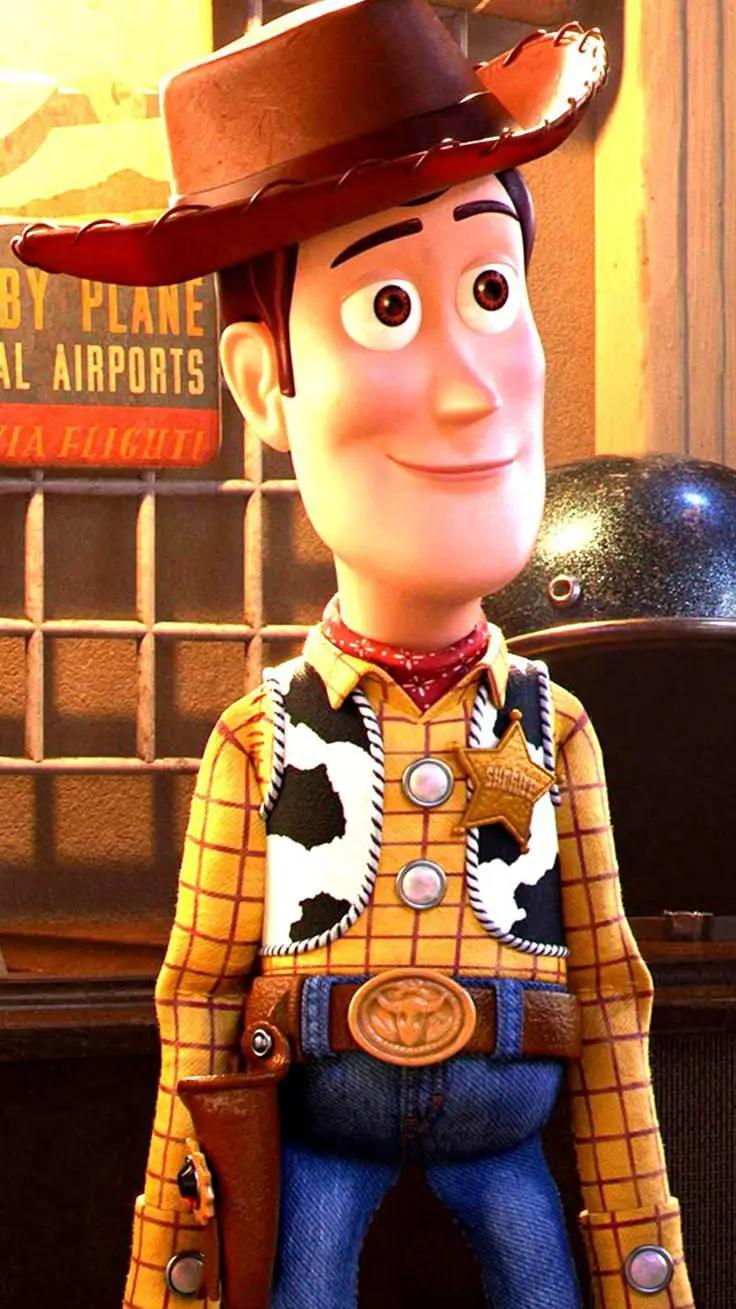 ai character: Sheriff Woody  background