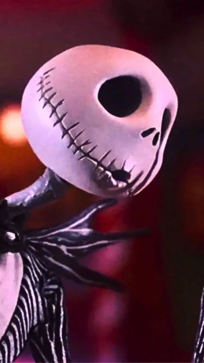 ai character: Jack Skellington background
