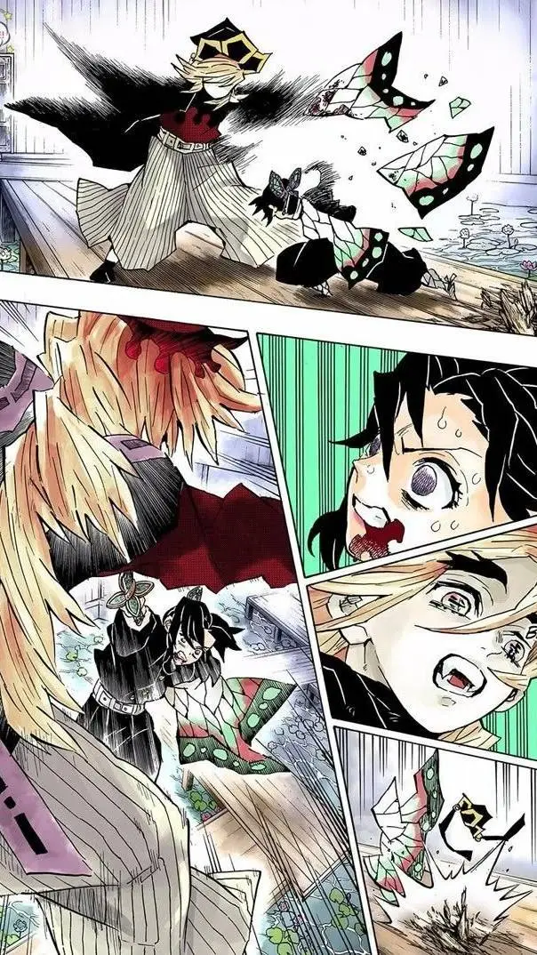 ai character: Shinobu vs Douma🇺🇸 background