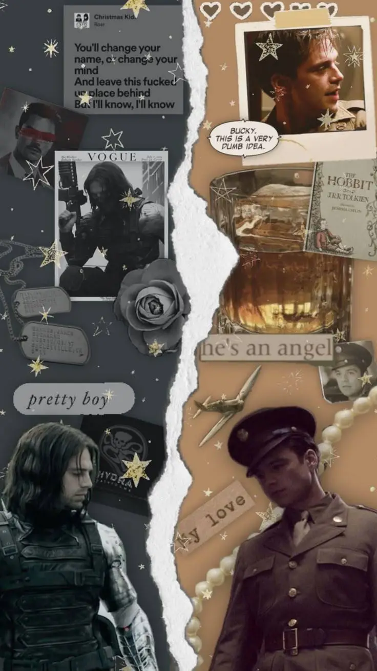 ai character: Bucky Barnes background
