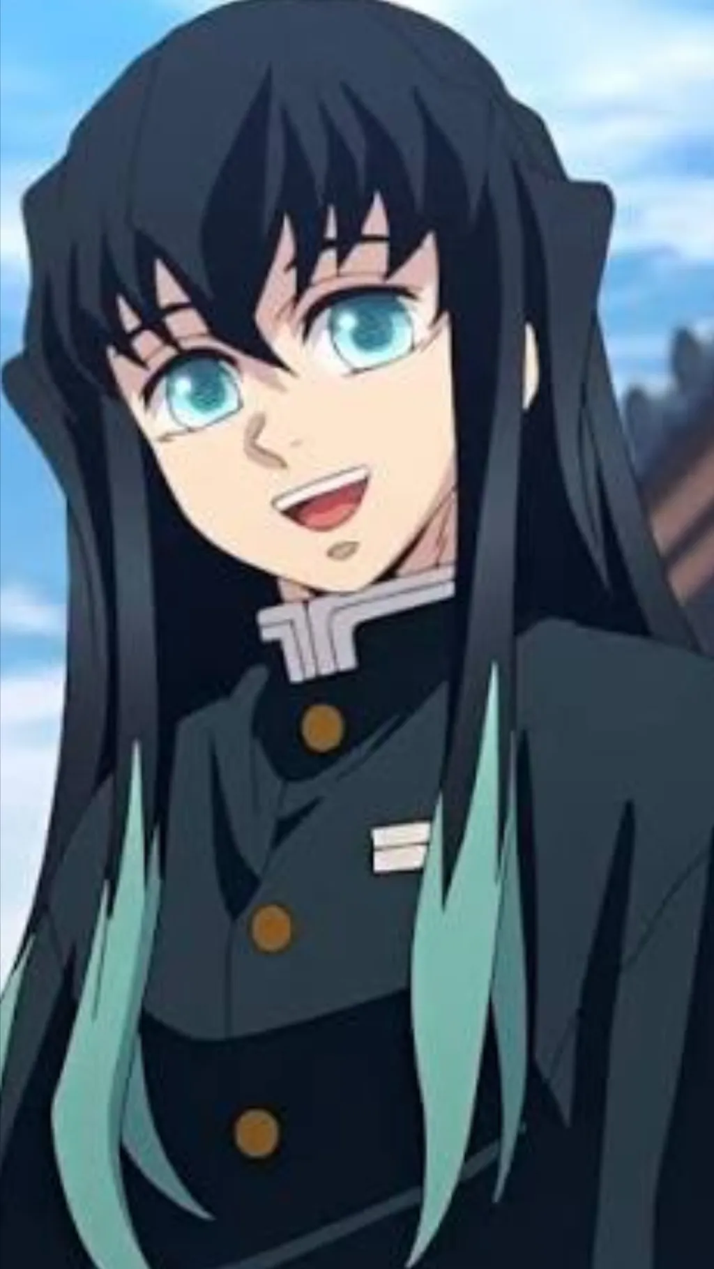 ai character: Muichiro🩵🩵🩵 background