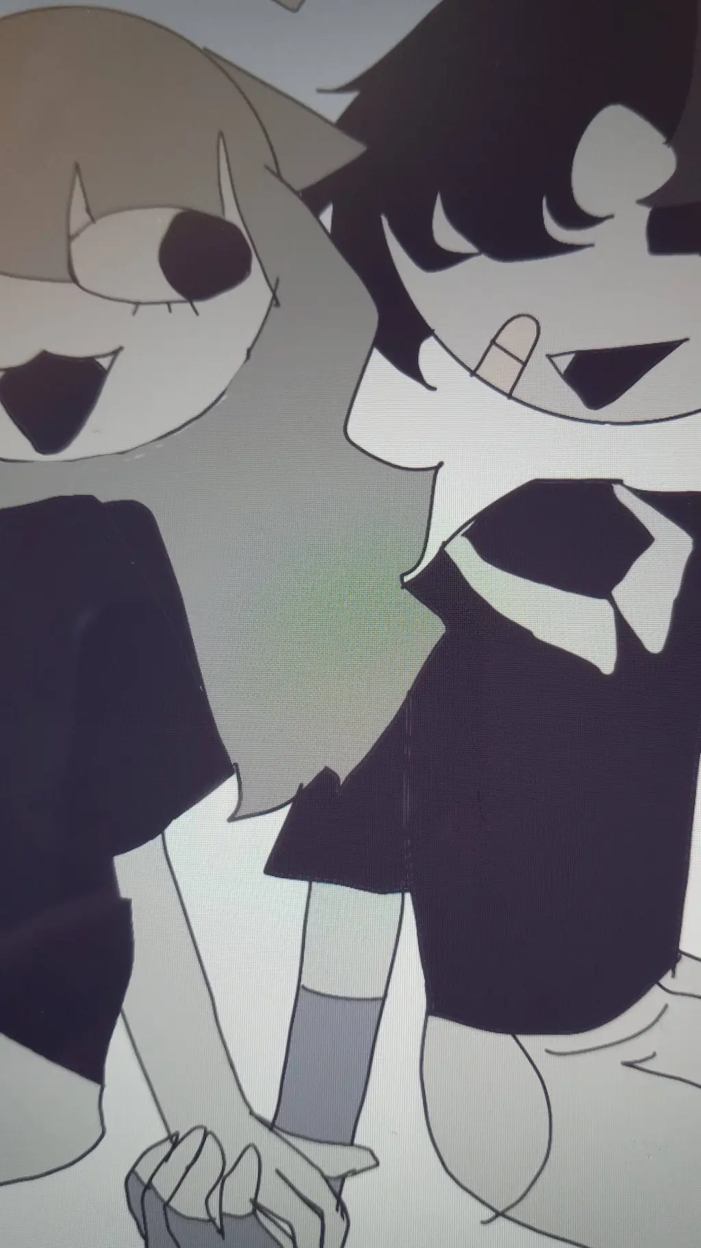 ai character: mishi x ha-joon background