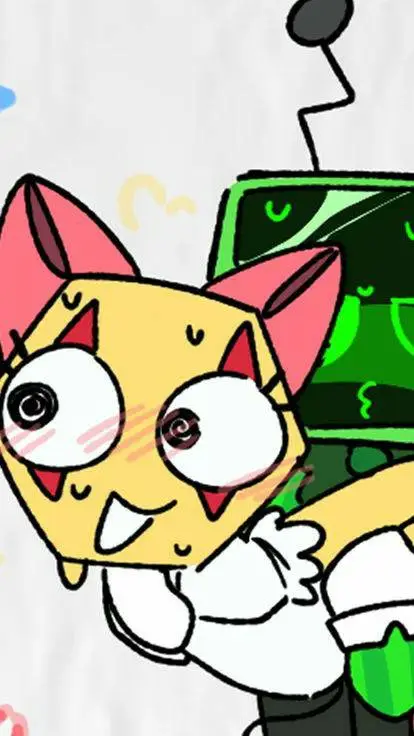 ai character: scraps x vee background