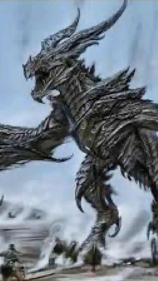 ai character: Alduin  background